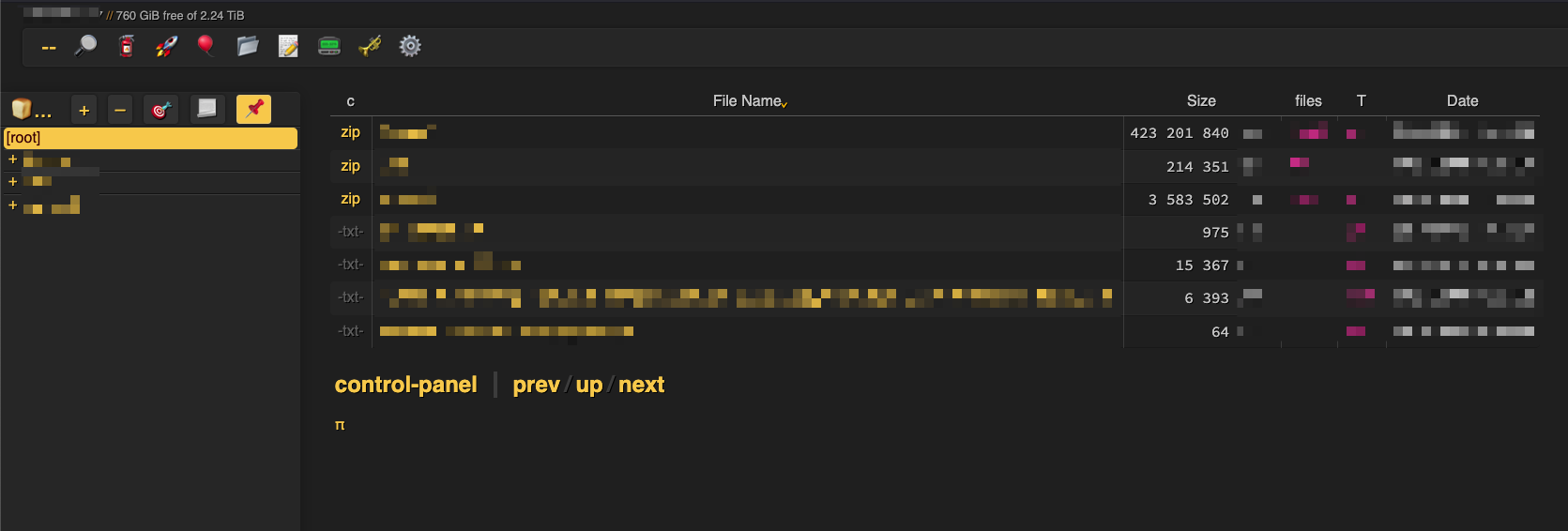 Probably not the most flattering image of copyparty